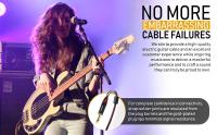 Cable para Guitarra Eléctrica TIMEYES Jack de 6.35mm TRS Desigualizado Longitud de 1-4.99m - details 4