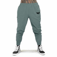 Simple and Trendy Men's Spring and Autumn New Trendy Brand Thin Section Sports Fitness Elastic Waist Casual Trousers - details 17