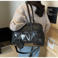 Bolsa de gimnasio para Fitness, bolso de hombro tipo bandolera portátil multifuncional para viajes al aire libre de gran capacidad, viaje de corta distancia - details 5