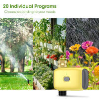Temporizador de agua inteligente con Bluetooth, controlador automático de riego por goteo, sistema de riego de jardín, temporizador de aspersor para césped - details 5