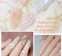 Arte Clavo-esmalte de Gel antiadherente para uñas, Gel UV para manicura, 9 colores, purpurina, rosa, blanco, Nude - details 5