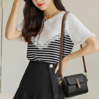 Bolso Vintage Bandolera de Hombro Cruzado para Mujeres Diseñador Lujo Bolso de Mano de Cuero PU Satchel Bolso Tote para Damas - details 0