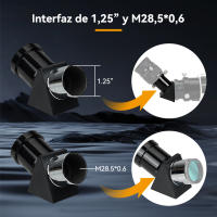 SVBONY SV221 Espejo cenital de imagen erecta de 45 grados de 1,25 pulgadas - details 7
