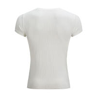 Casual Fashion Slim Fit Print T-shirt Men Sports Short Sleeve Knitted Shirt Summer Gym Fitness Bodybuilding Workout Tops Clothes - details 18