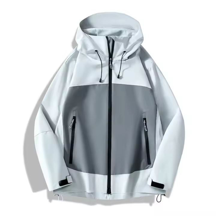 Chaqueta de Cascacha Suave impermeable LNGXO Unisex para Senderismo, Camping, Escalada, Trekking - 1