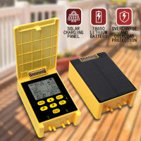 Dispositivo de riego automático de flores solares, sistema de controlador de riego con doble bomba, temporizador de agua con detección de lluvia para césped y jardín - details 5