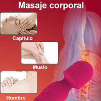 Varita Mágica de Placer para Mujer Vibrador G-spot AV Estimulador de Clítoris Masajeador de Vagina - details 5