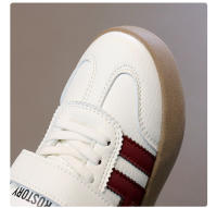 Zapatillas De Deporte Para Niños Y Niñas, Zapatillas Velcro Ligeras Para Correr, Zapatos Deportivos Cuero Para Niños - details 3