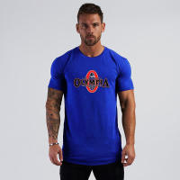 Camiseta Deportiva de Algodón para Hombres Manga Suelta, Impresión Fresca de Verano, Moda Fitness - details 13