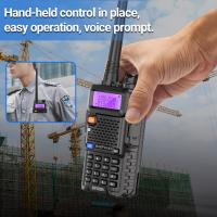 Baofeng-walkie-talkie UV 5R de doble banda, 5W, 8W, Radio bidireccional, Vhf, Uhf, Radio FM, transceptor de mano para caza, 16KM - details 7