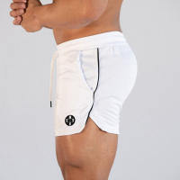 Summer Men Breathable Mesh Quick Dry Basketball Training Sportswear Gym Workout Fitness Bodybuilding Shorts Beach Casual Pants - details 13