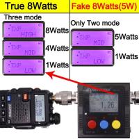Baofeng-walkie-talkie UV 5R de doble banda, 5W, 8W, Radio bidireccional, Vhf, Uhf, Radio FM, transceptor de mano para caza, 16KM - details 0