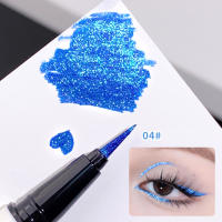 Bolígrafo de Ojos Aurora Líquida Azul Brillante Pigmento de Fosforescencia Impermeable Brillante - details 11