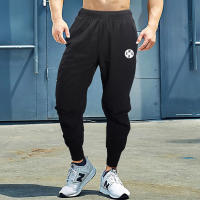 High Quality Men Bodybuilding Fitness Sweatpants Outdoor Casual Training Sport Long Pants Jogging Workout Quick Dry Trousers - details 4