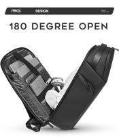 Mochila de Gran Capacidad para Hombres BANGE 2023 Impermeable de 15.6 Pulgadas con Interfaz USB para Carga Bolsa de Viaje Material Principal de la Mochila - details 5