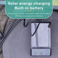 Temporizador de agua Solar, controlador automático de riego por goteo, sistema de riego de flores de jardín, dispositivo de Control de sincronización de energía Solar para césped - details 11