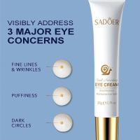 Crema para ojos instantánea para antienvejecimiento, bolsas para ojeras, hinchazón, gran piel debajo de los ojos, estiramiento facial, tratamiento de elevación de ojos, cuidado - details 13