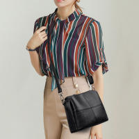 Bolsos de Hombro y Bandolera Retro para Mujeres en Cuero PU de Color Sólido Bolsos de Mensajero de Diseñador de Lujo Pequeños - details 4