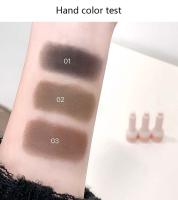 Pluma de Pincel de Volumen de Cejas Salvajes Tinta Líquida Marrón Secado Rápido Impermeable - details 3
