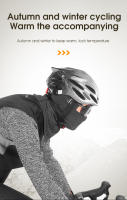 WEST ciclismo invierno pasamontañas de abrigo de terciopelo de ciclismo tapa a prueba de viento deportes bufanda sombrero correr al aire libre escalada esquí bicicleta sombrero - details 9
