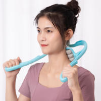 Masajeador Cervical para alivio del dolor, rodillo de mano Shiatsu, relajación muscular profunda, punto gatillo de presión de plástico - details 8