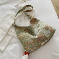 Bolso de hombro de gran capacidad para mujer, bolsos cruzados con pintura al óleo, monederos simples bonitos, bolsos de viaje para mujer, nueva moda - details 28