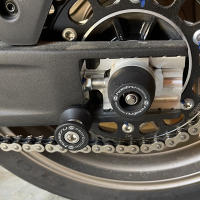 Deslizadores de choque de horquilla de eje delantero y trasero de motocicleta, protección de rueda para Monster 1200 /S/R/25H 2021 2013-2020 - details 0