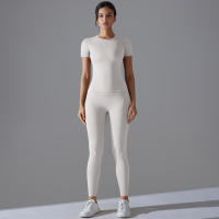Hamidou Conjunto Deportivo Top de Yoga de Cintura Alta y Pantalones de Yoga - details 2