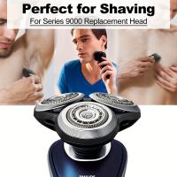 Cabezal de afeitado de repuesto para afeitadoras eléctricas de la serie SH90, Compatible con S8950, S9311, S9321, S9511, S9531, S9721/84, Etc. - details 2