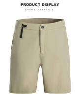 Pantalones Cortos Deportivos al Aire Libre LNGXO Secado Rápido Unisex con Bolsillos con Cremallera - details 8