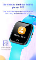 Reloj inteligente con linterna para niños y niñas, dispositivo con 6 juegos, tarjeta SD, llamada telefónica, música, regalo - details 1