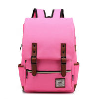 Mochila Vintage para ordenador portátil de 16 pulgadas para mujer, bolso de lona para hombre, mochila de viaje de ocio, bolso informal Retro, mochilas escolares para adolescentes - details 11