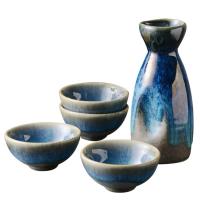 Juego de Sake japonés, tazas de cerámica, taza de servicio tradicional, botella de Japón, olla de Saki, decantador Winehot, juego de calentadores - details 6