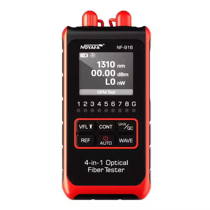 Medidor de Potencia de Fibra Optica NOYAFA 4 en 1 Localizador Visual de Fallos - 1