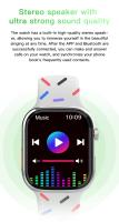 T20 Pro Max-reloj inteligente con correa arcoíris, accesorio de pulsera resistente al agua IP67 con pantalla táctil de 2,09 pulgadas, Bluetooth, llamadas y juegos, Serie Completa 8 - details 4