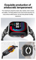 2025 Nuevo VE31 Smartwatch SOS Llamada de emergencia ECG Temperatura Detección de frecuencia cardíaca Asistente de voz Modo deportivo Compatible con Android IOS Bluetooth Smartwatch - details 4