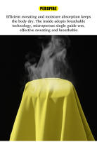 Chaqueta de Trekking Impermeable LNGXO Material de Poliéster Cierre de Cremallera - details 4