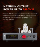 Amplificador de Sonido de Tubo Bluetooth HIFI XDuoo TA-32 Decodificador de Audio DAC de 768khz/32bit Salida XLR 4.4mm Accesorios de Electrónica - details 2