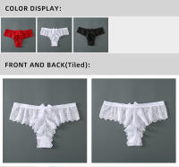 Bragas de Encaje Sexy para Mujer, Ropa Interior Bonita con Espalda en T, Señora, Sujetador de Talla pequeña para Navidad Especial - details 2