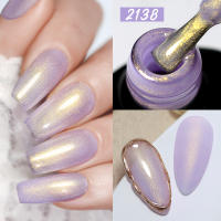 Parkson-Gel de uñas con efecto de concha brillante, 10 colores, brillo, perla, manicura, Gel de Color UV, 10ml - details 10