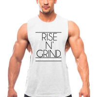 New Bodybuilding Stringer Tops Man Cotton Breathable Gym Sleeveless Shirt Men Fitness Vest Singlet Sportswear Workout Tanktop - details 9