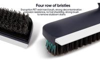 Cepillo de Barrido para Pisos BOOMJOY 15" 2 en 1 Cerdas Rigidas Limpiador de Baño Patio Cocina Pared Techo Tub Azulejo Material Polímero Compuesto Estilo Clásico Recomendado para Laminado - details 1