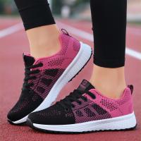Shoes Women's Sneakers Fashion Lace-Up Casual Shoes Women Flats Soft Sole White Sneakers Women Platform Shoes Zapatillas Mujer - details 3
