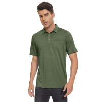 MAGCOMSEN Men's T-shirt Short Sleeve Quick Dry Breathable  Golf Polo Shirt with Pocket - details 23