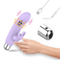 1pc Conejo Tapping G-Spot Patting Vibrador para Mujeres AV Masaje Stick Clítoris Estimulador de Clítoris Potente Consolador Estimulador de Clítoris Vagina Anal Plug Juguetes Sexuales Mujer para Adultos - details 1