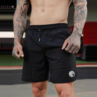 Men Summer Beach GYM Fitness Basketball Training Shorts Quick Drying Breathable Sport Bodybuilding Workout Casual Sweat Pants - details 12