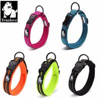 Truelove-Collar acolchado de malla ajustable para perro, Collar de nailon reflectante de 3M, duradero y resistente, para todo tipo de clima, TLC5011 - details 3