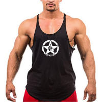 Muscleguys Mens Fitness Bodybuilding Graphic Design Y Back Summer Fashion Casual Bodybuilding Sleeveless Shirt - details 8