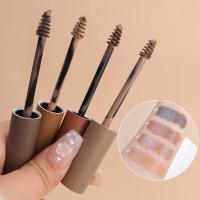 Gel crema para cejas duradero, 4 colores, resistente al agua, tinte rápido, tinte fácil, máscara para cejas, potenciador de sombra, maquillaje, herramientas cosméticas de belleza - details 2