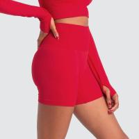SSITO Ropa de Yoga de Tela Súper suave, pantalones cortos de Gimnasio con Realce, Mallas Deportativas de faja Alta Para Mujer, pantalones cortos de entrenamiento y ciclismo - details 5